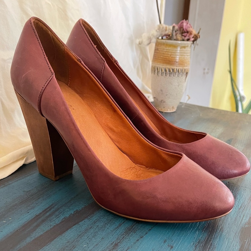 Muted Plum Mules